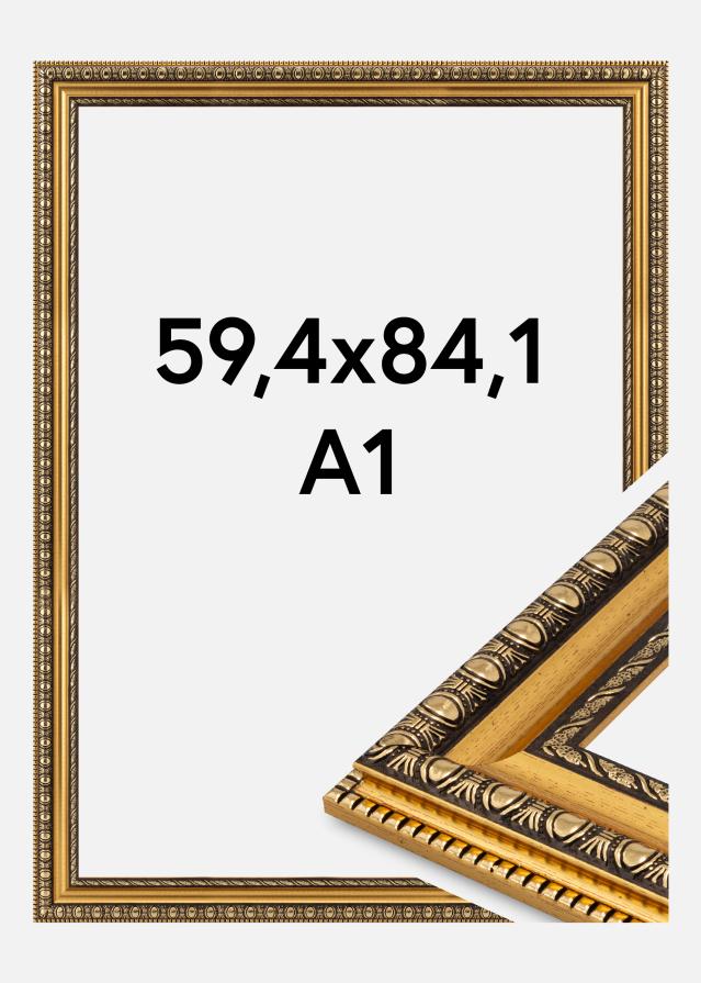 Okvir Ornato Akrilno staklo Zlato 59,4x84 cm (A1)