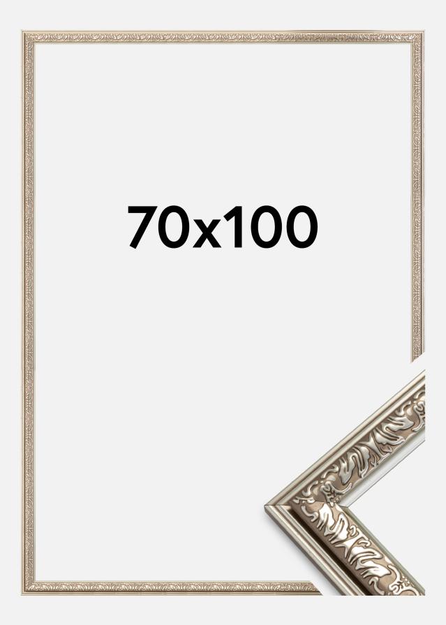 Okvir Nostalgia Srebro 70x100 cm