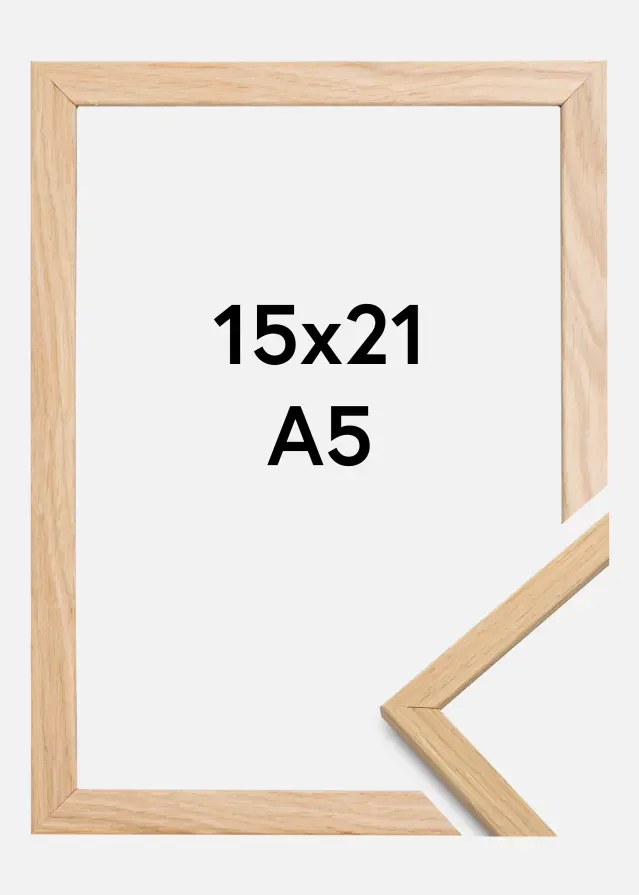 Okvir Edsbyn Akrilno staklo Hrast 15x21 cm (A5)