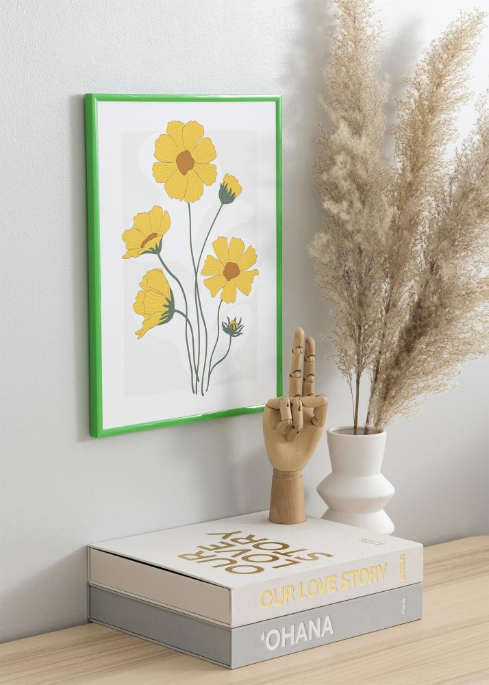 Okvir New Lifestyle Grass Green 70x100 cm - Paspartu Crno 24x36 inches