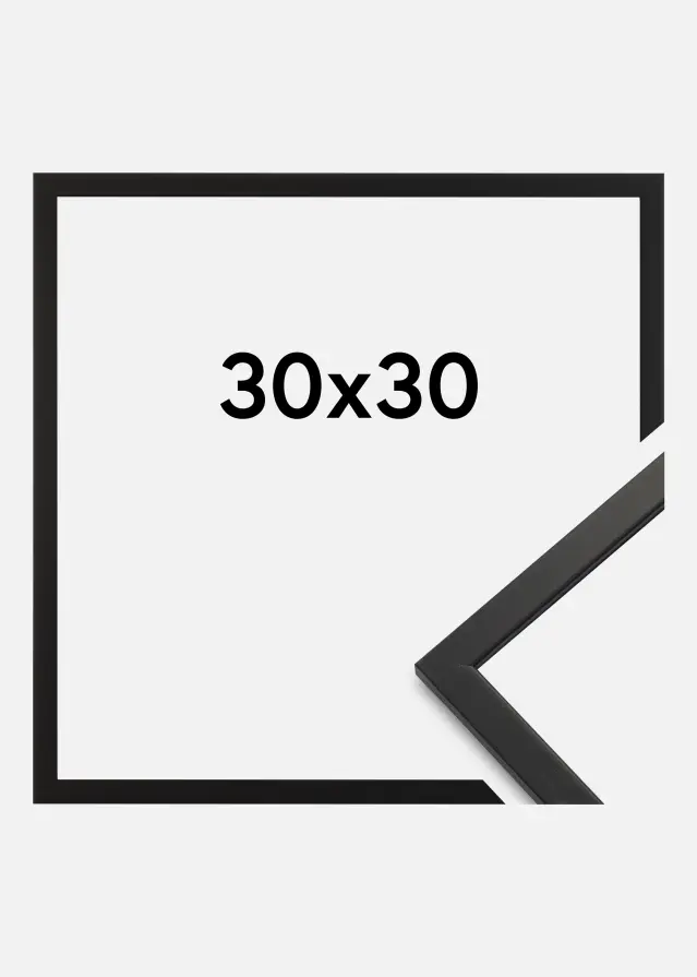Okvir Edsbyn Akrilno staklo Crno 30x30 cm