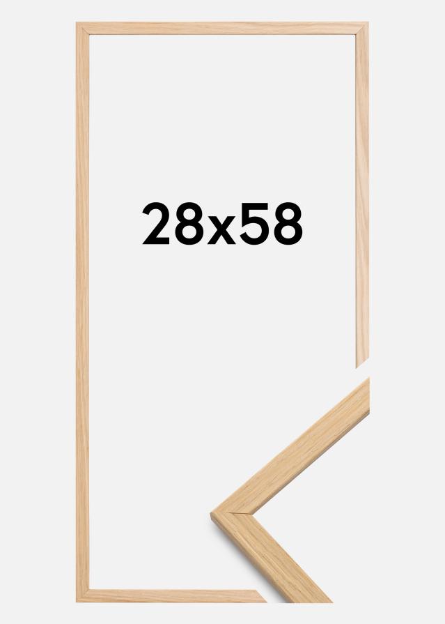 Okvir Edsbyn Akrilno staklo Hrast 28x58 cm