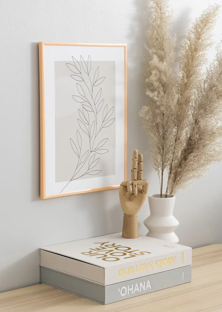 Okvir New Lifestyle Apricot 70x100 cm - Paspartu Bijelo 59,4x84 cm (A1)