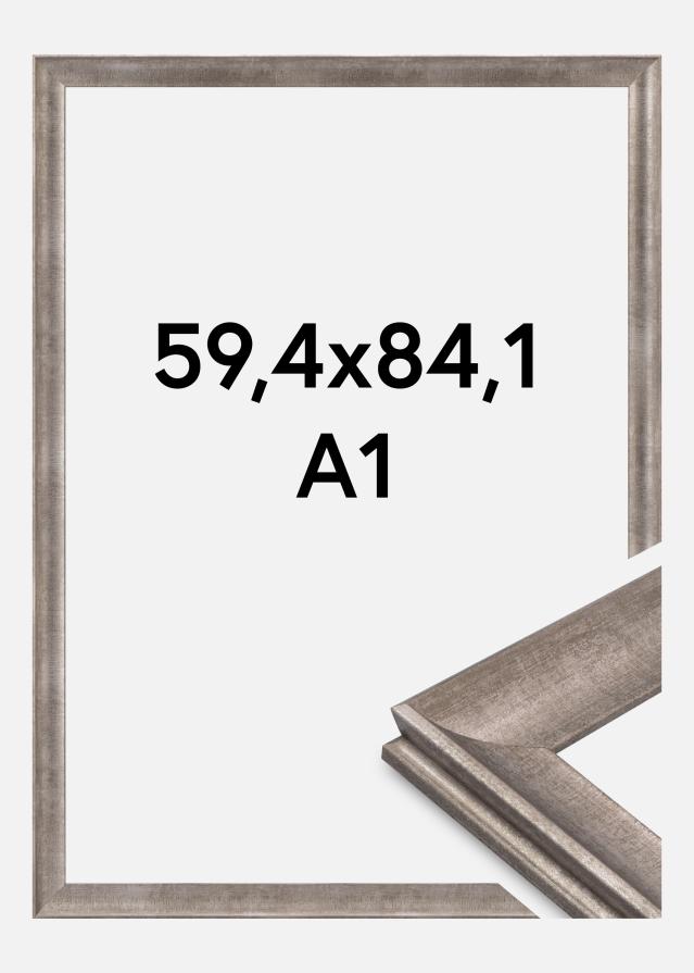 Okvir Conca Akrilno staklo Srebrni 59,4x84 cm (A1)