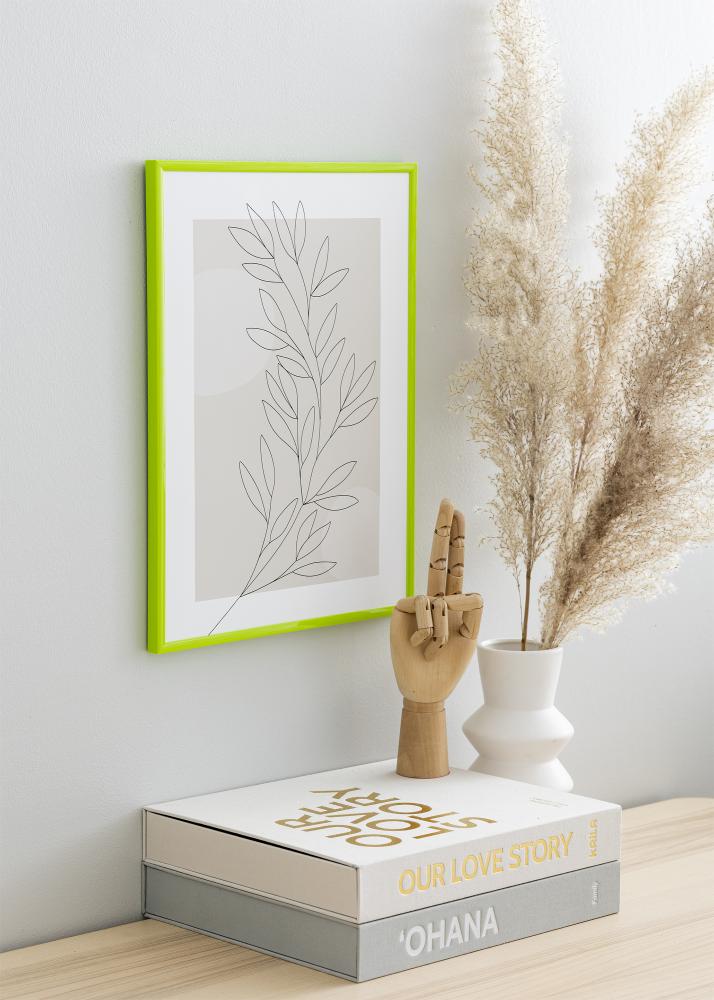 Okvir New Lifestyle May Green 30x40 cm - Paspartu Crno 21x29,7 cm (A4)