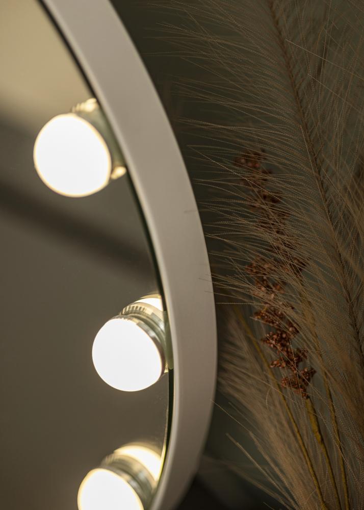 KAILA Kozmetičko ogledalo V Bijelo - 50x48 cm