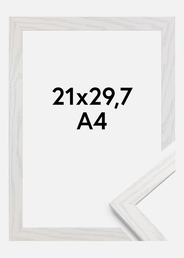 Okvir Profinjeni Akrilno staklo White Oak 21x29,7 cm (A4)