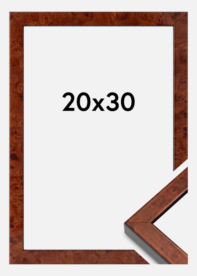 Okvir Hermes Akrilno staklo Burr Walnut 20x30 cm