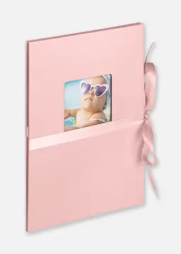 Fun Leporello Album za bebe Ružičasta - 12 kapacitet slika 10x15 cm