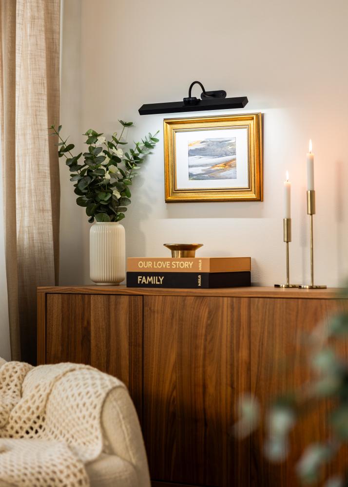 KAILA Flare Baterijska Rasvjeta za Okvire 40 cm - Crna