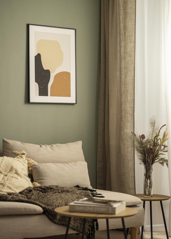 Okvir Scandi Akrilno staklo Mat Crna 25x25 cm