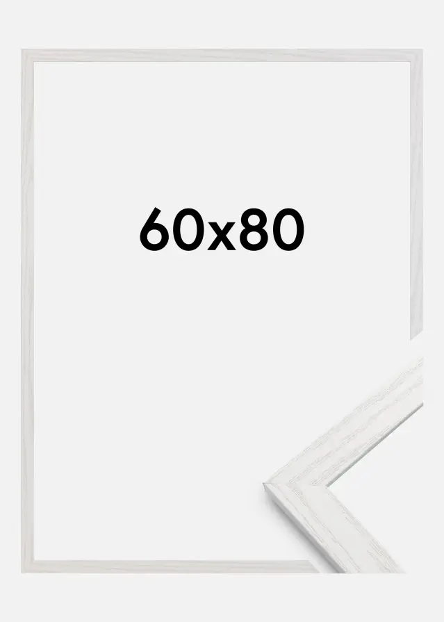 Okvir Profinjeni White Oak 60x80 cm