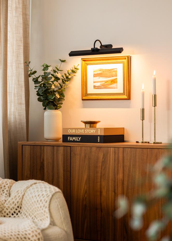 KAILA Flare Baterijska Rasvjeta za Okvire 40 cm - Crna