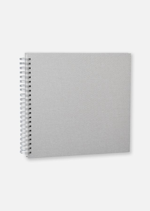 Base Line Platno Wire-O Bež 30x30 cm (50 Bijele Stranice / 25 listova)
