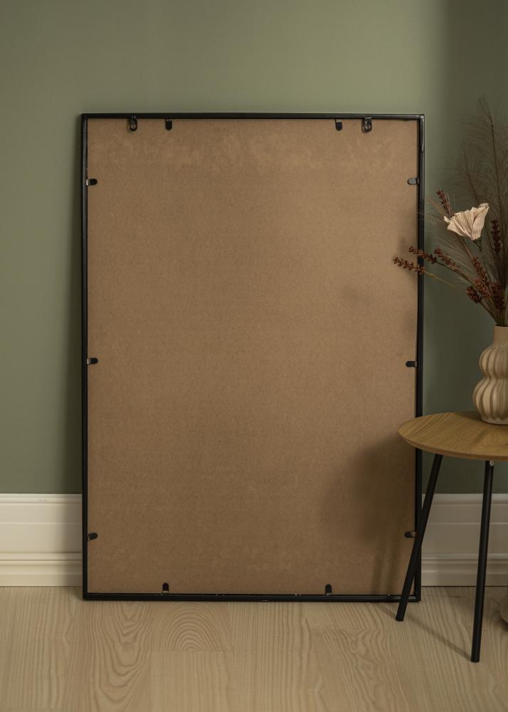 Ogledalo Window Crno 70x100 cm