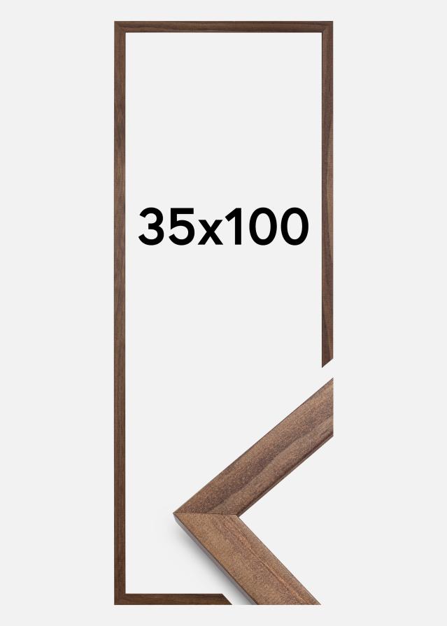 Okvir Profinjeni Akrilno staklo Orah 35x100 cm