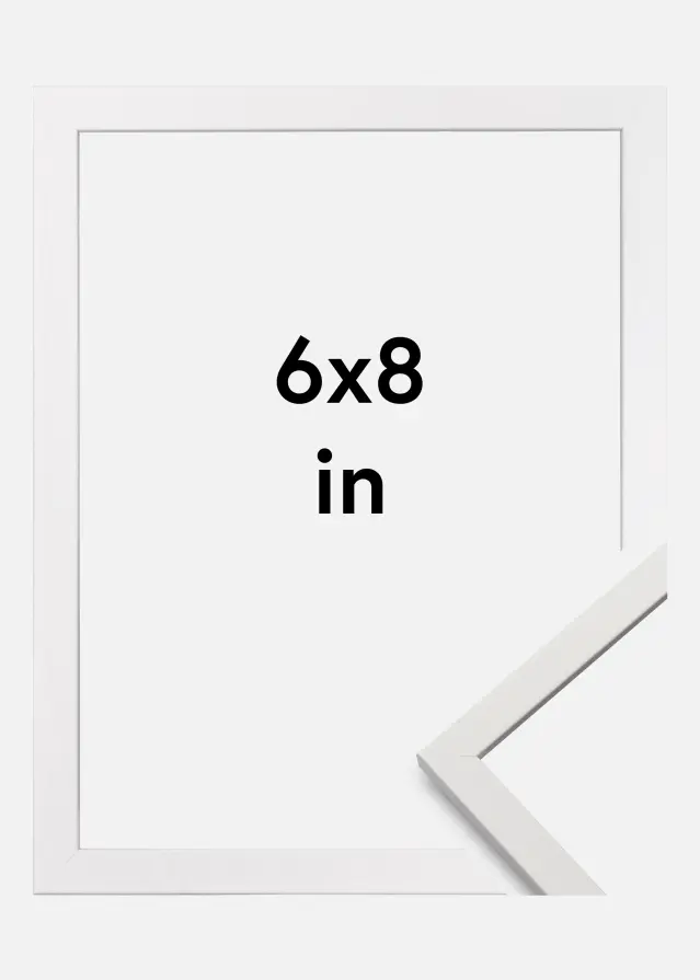 Okvir Edsbyn Bijelo 6x8 inches (15,24x20,32 cm)