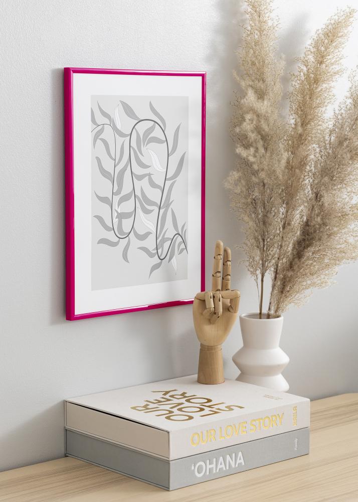 Okvir New Lifestyle Akrilno staklo Tamno ružičasta 70x100 cm