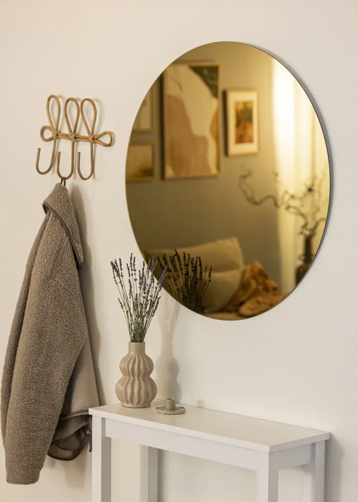 Ogledalo Golden Yellow 80 cm Ø