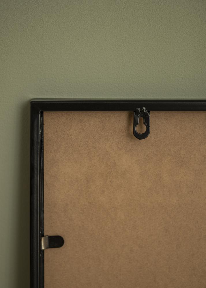 Ogledalo Window Crno 70x100 cm