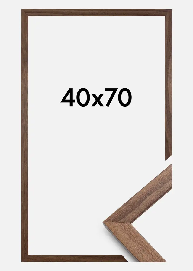 Okvir Profinjeni Akrilno staklo Orah 40x70 cm