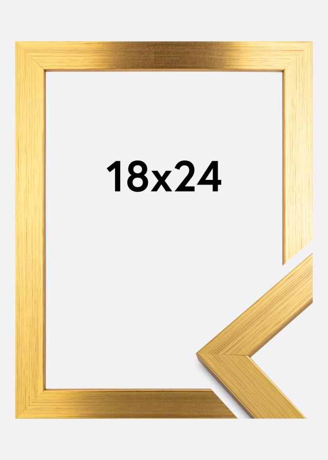 Okvir Gold Wood 18x24 cm