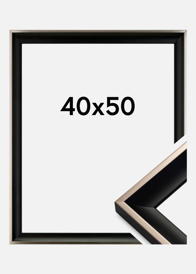 Okvir Öjaren Crno-Srebrno 40x50 cm