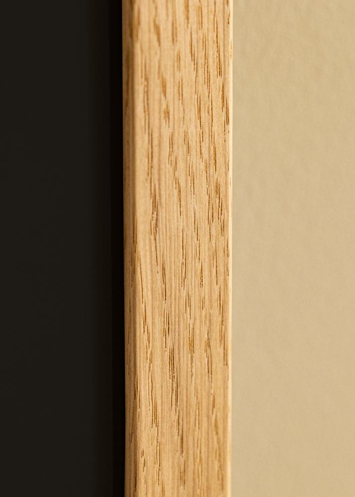 Okvir Trendline Hrast 40x50 cm - Paspartu Crno 27x35 cm