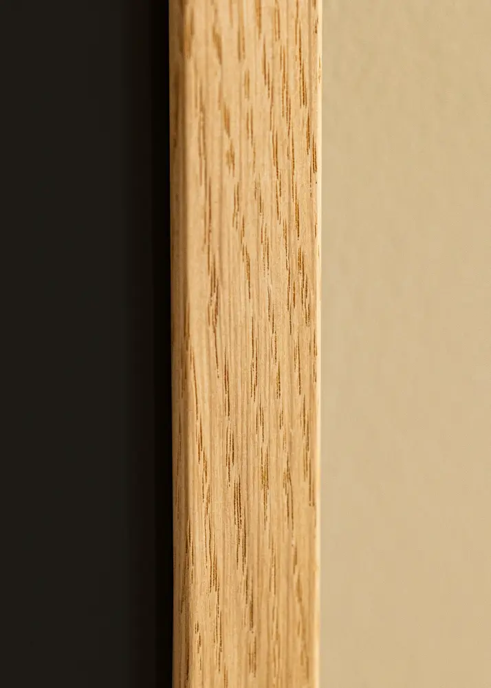 Okvir Trendline Hrast 50x80 cm - Paspartu Crno 41x70 cm