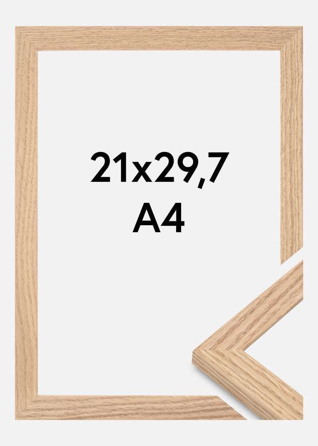 Okvir Tidlös Akrilno staklo Masivni Hrast 21x29,7 cm (A4)