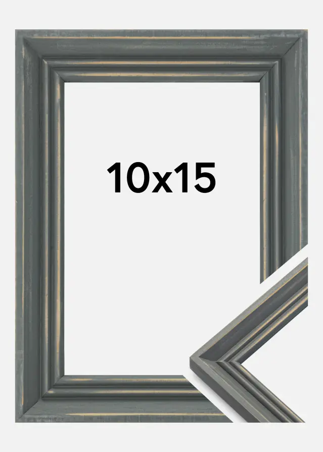 Okvir Vintage Home Siva 10x15 cm