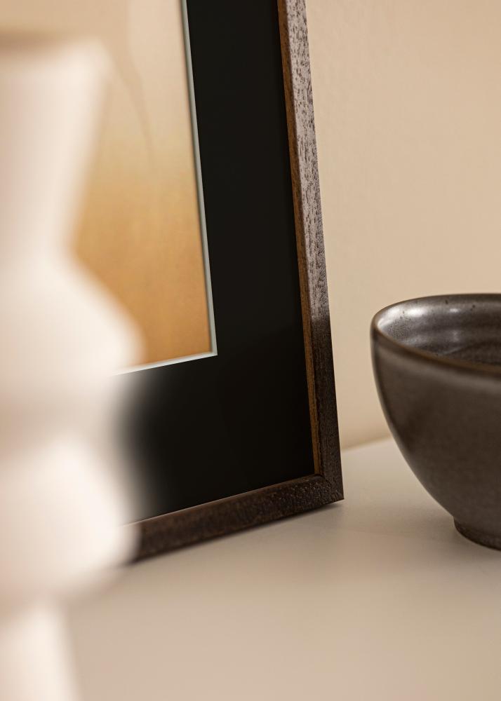 Okvir Edsbyn Orah 35x50 cm - Paspartu Crno 24x30 cm