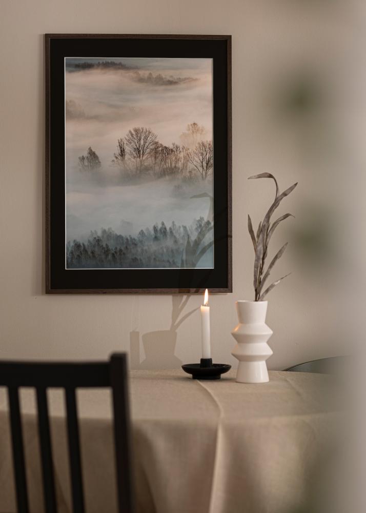 Okvir Edsbyn Orah 35x50 cm - Paspartu Crno 24x30 cm