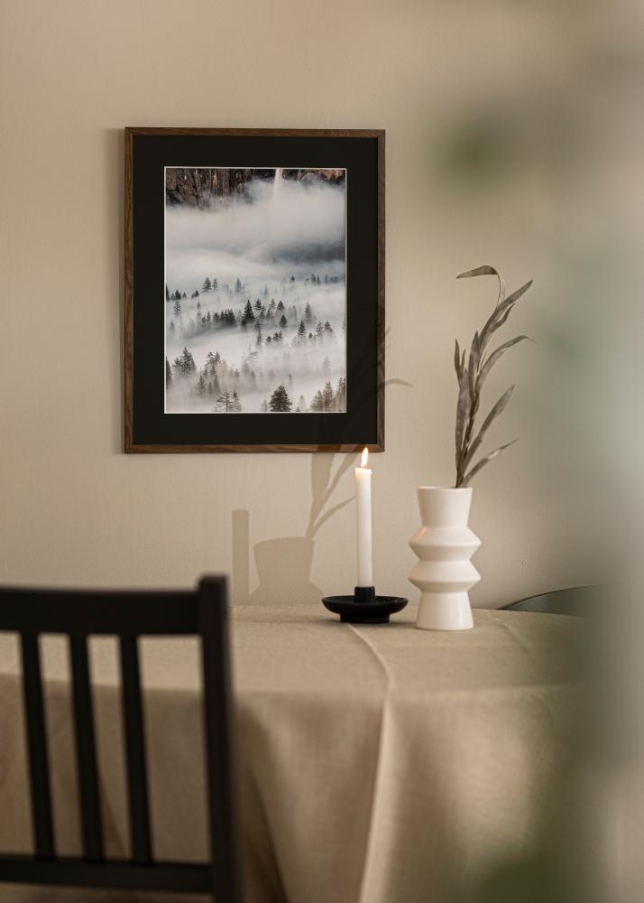 Okvir Galant Orah 50x70 cm - Paspartu Crno 33x56 cm