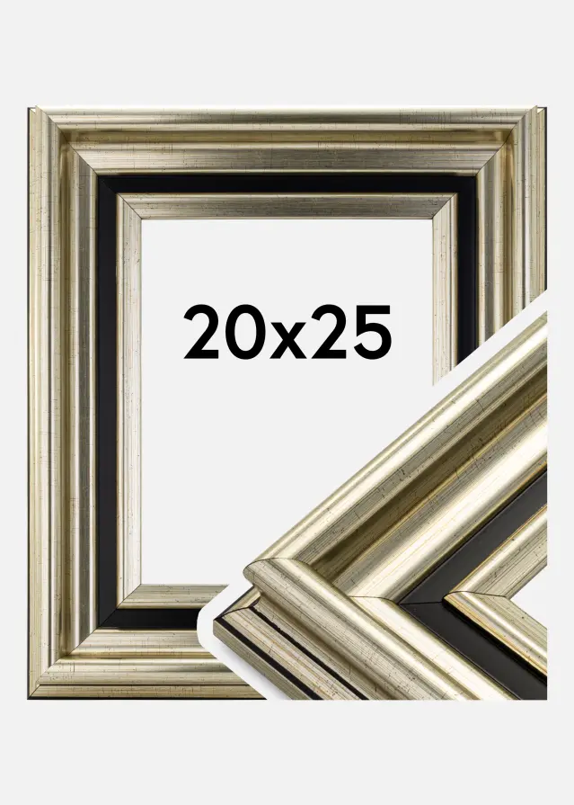 Okvir Gysinge Premium Srebro 20x25 cm