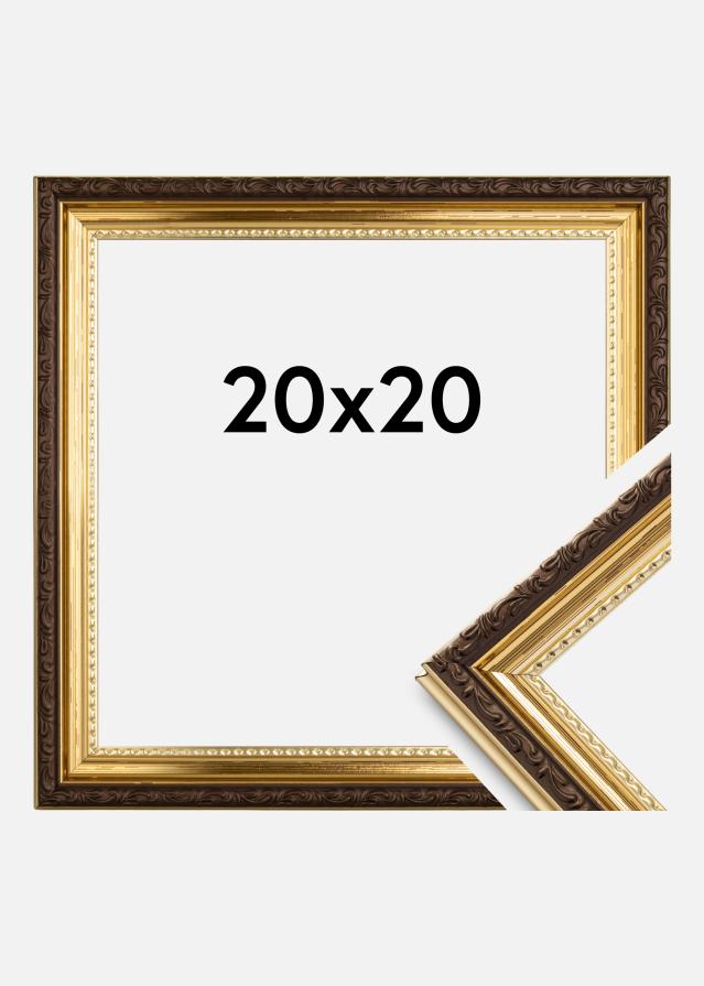 Okvir Abisko Akrilno staklo Zlato 20x20 cm