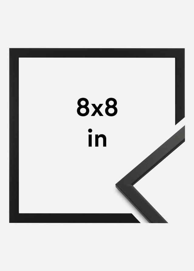Okvir Edsbyn Akrilno staklo Crno 8x8 inches (20,32x20,32 cm)