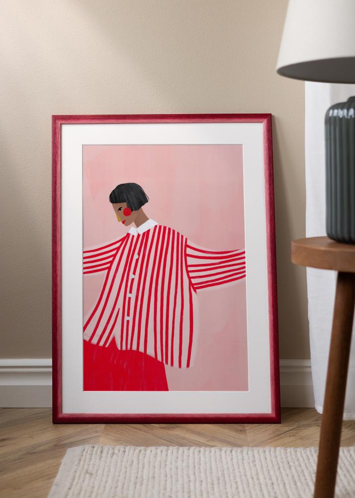 Okvir Cornwall Akrilno staklo tamnocrvena 30x30 cm