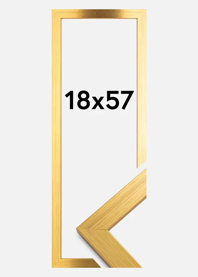 Okvir Gold Wood Akrilno staklo 18x57 cm
