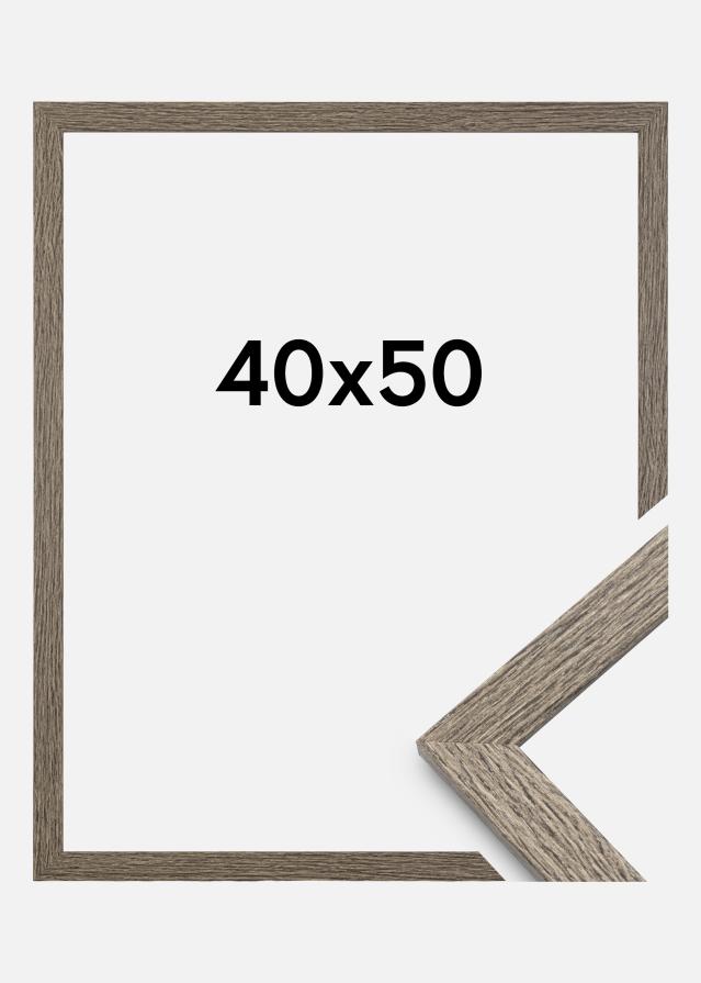 Okvir Profinjeni Akrilno staklo Dark Grey Oak 40x50 cm