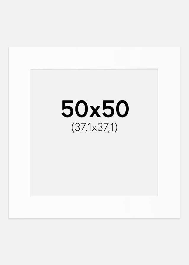 Paspartu Bijeli Standard (Bijela Jezgra) 50x50 cm (37,1x37,1)