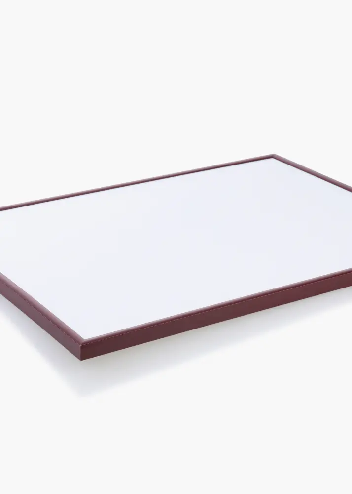 Okvir New Lifestyle Tamno crvena 30x40 cm - Paspartu Crno 21x30 cm