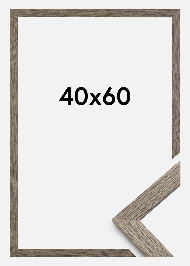 Okvir Profinjeni Akrilno staklo Dark Grey Oak 40x60 cm