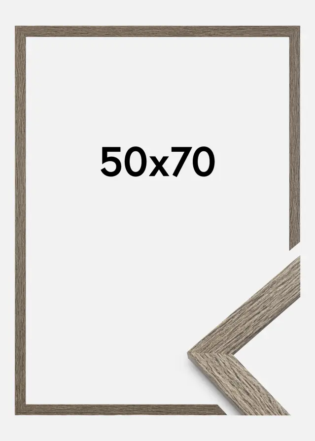 Okvir Profinjeni Dark Grey Oak 50x70 cm