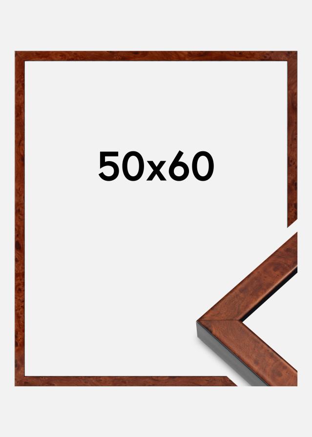 Okvir Hermes Akrilno staklo Burr Walnut 50x60 cm