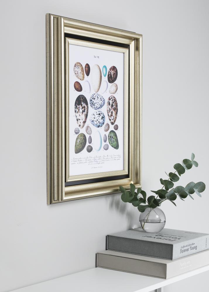 Okvir Gysinge Premium Srebro 59,4x84,1 cm (A1)