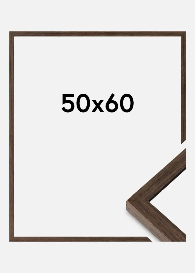 Okvir Ares Akrilno staklo Orah 50x60 cm