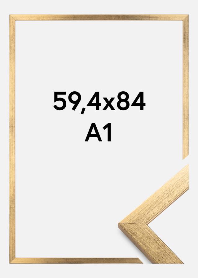 Okvir Profinjeni Akrilno staklo Zlato 59,4x84 cm (A1)
