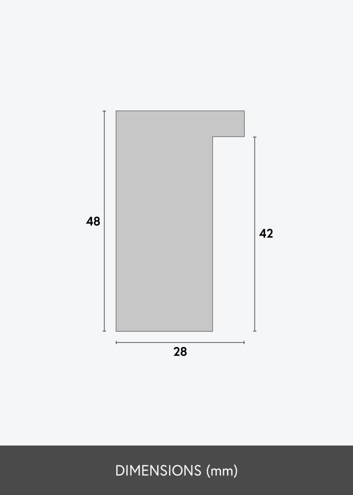 Ogledalo Watford Hrast - Po vlastitoj mjeri