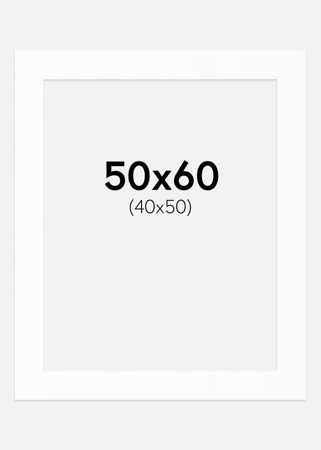 Paspartu Bijeli Standard (Bijela Jezgra) 50x60 cm (40x50)